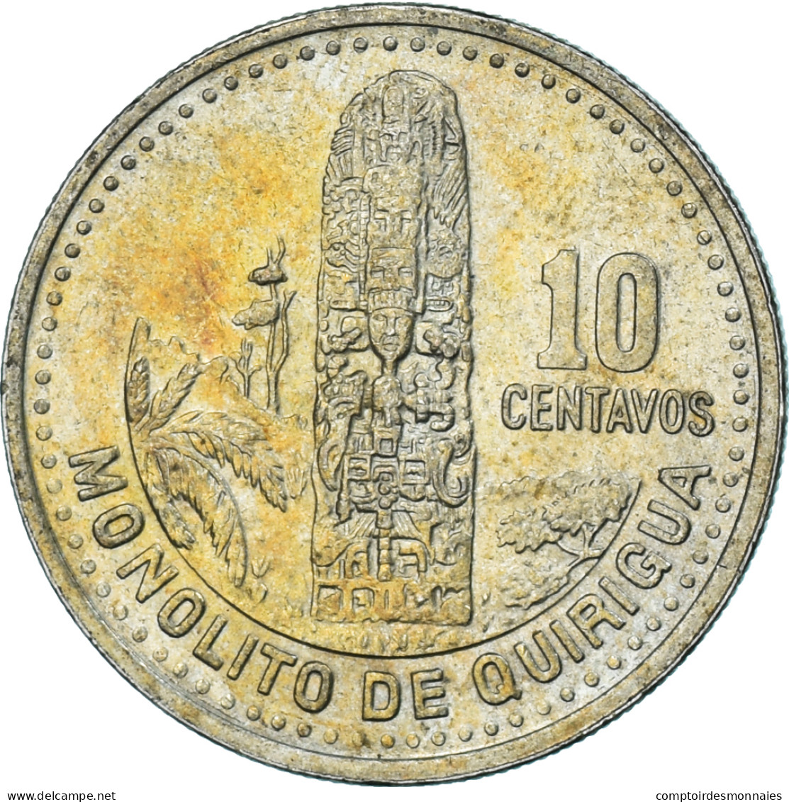 Monnaie, Guatemala, 10 Centavos, 2000 - Guatemala