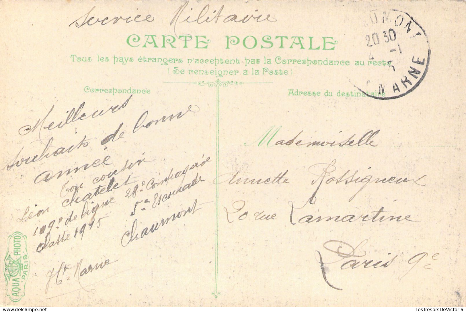 FRANCE - 52 - CHAUMONT - LE Marché Couvert - Carte Postale Ancienne - Chaumont