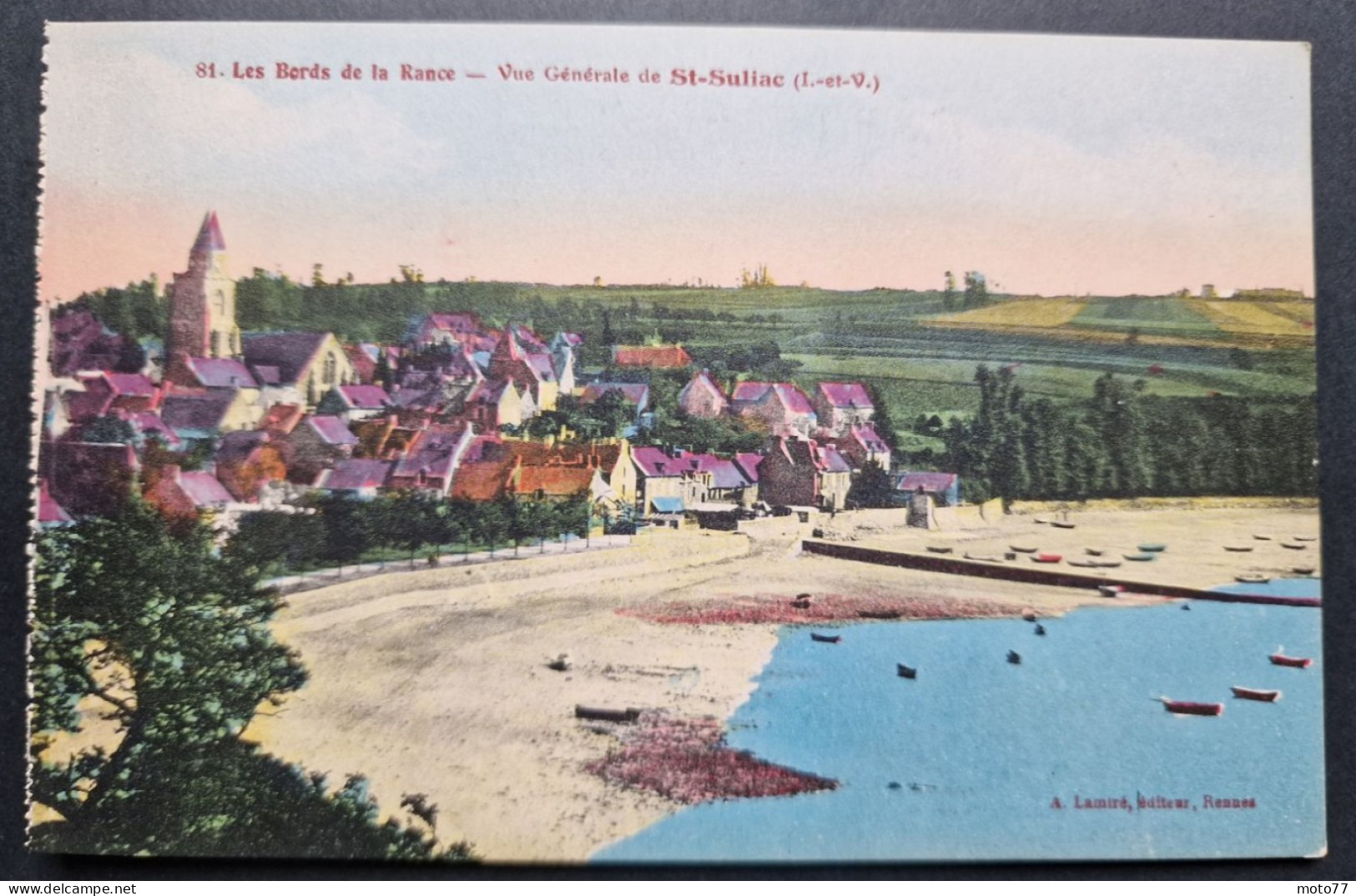 35 / ILLE Et VILAINE - Saint Suliac - Bords De Rance - CPA Carte Postale Ancienne - Vers 1930 - Saint-Suliac