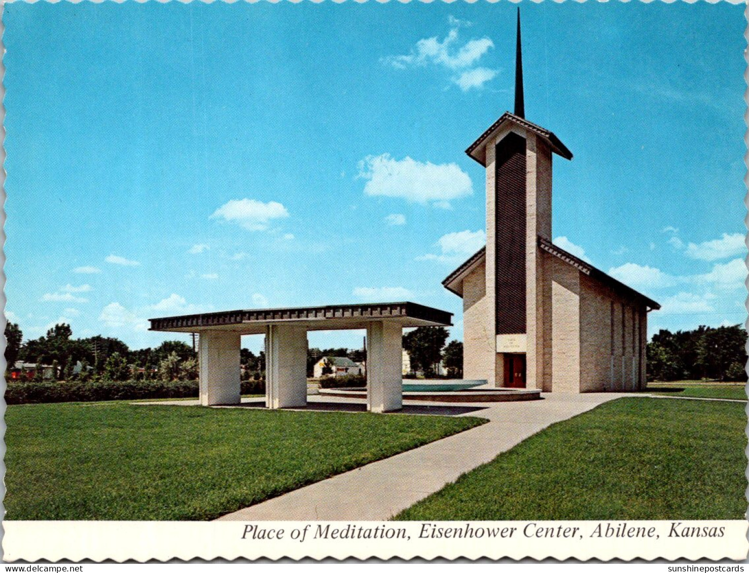 Kansas Abilene Eisenhower Center Place Of Meditation - Andere & Zonder Classificatie