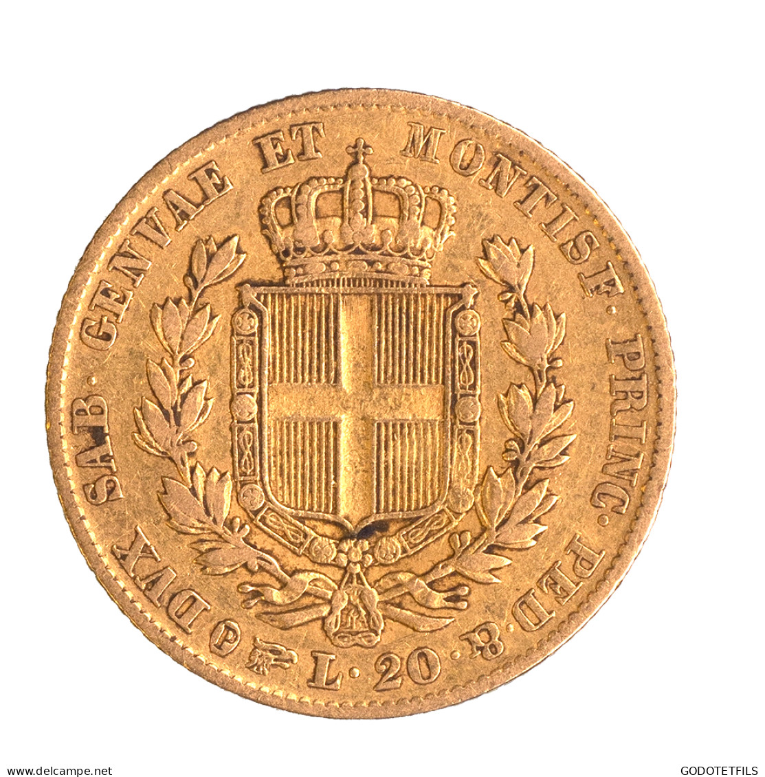 Italie-Royaume De Sardaigne 20 Lire Charles Albert 1834 Turin - Autres & Non Classés