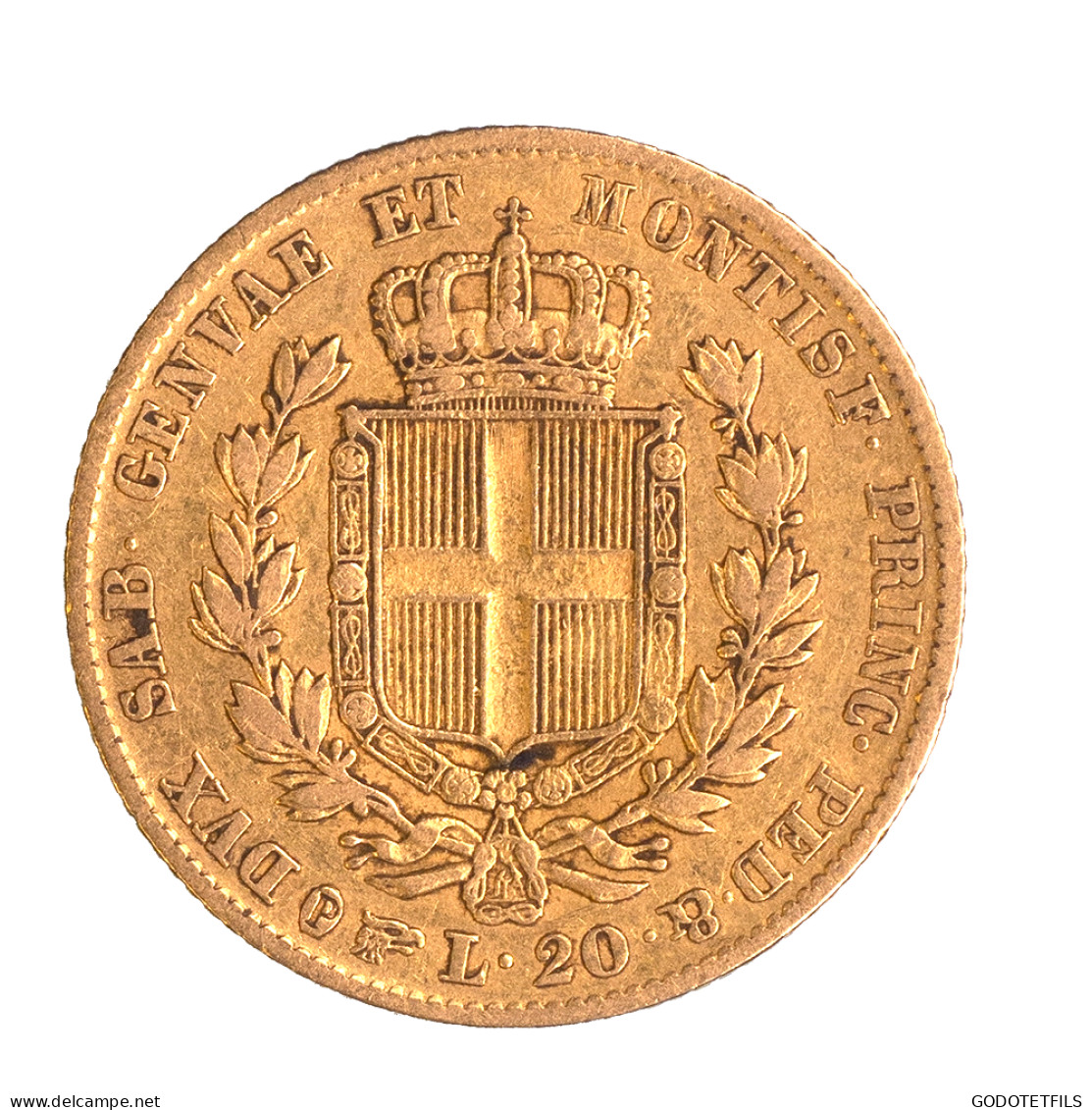 Italie-Royaume De Sardaigne 20 Lire Charles Albert 1834 Turin - Other & Unclassified