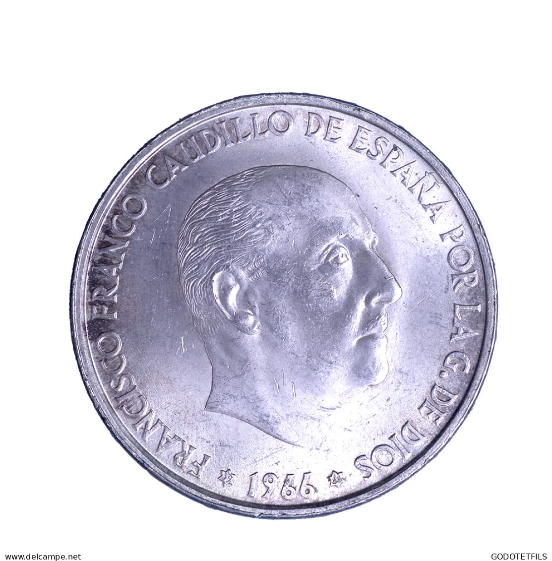 Espagne Général Franco 100 Pesetas 1966 Madrid - 100 Pesetas