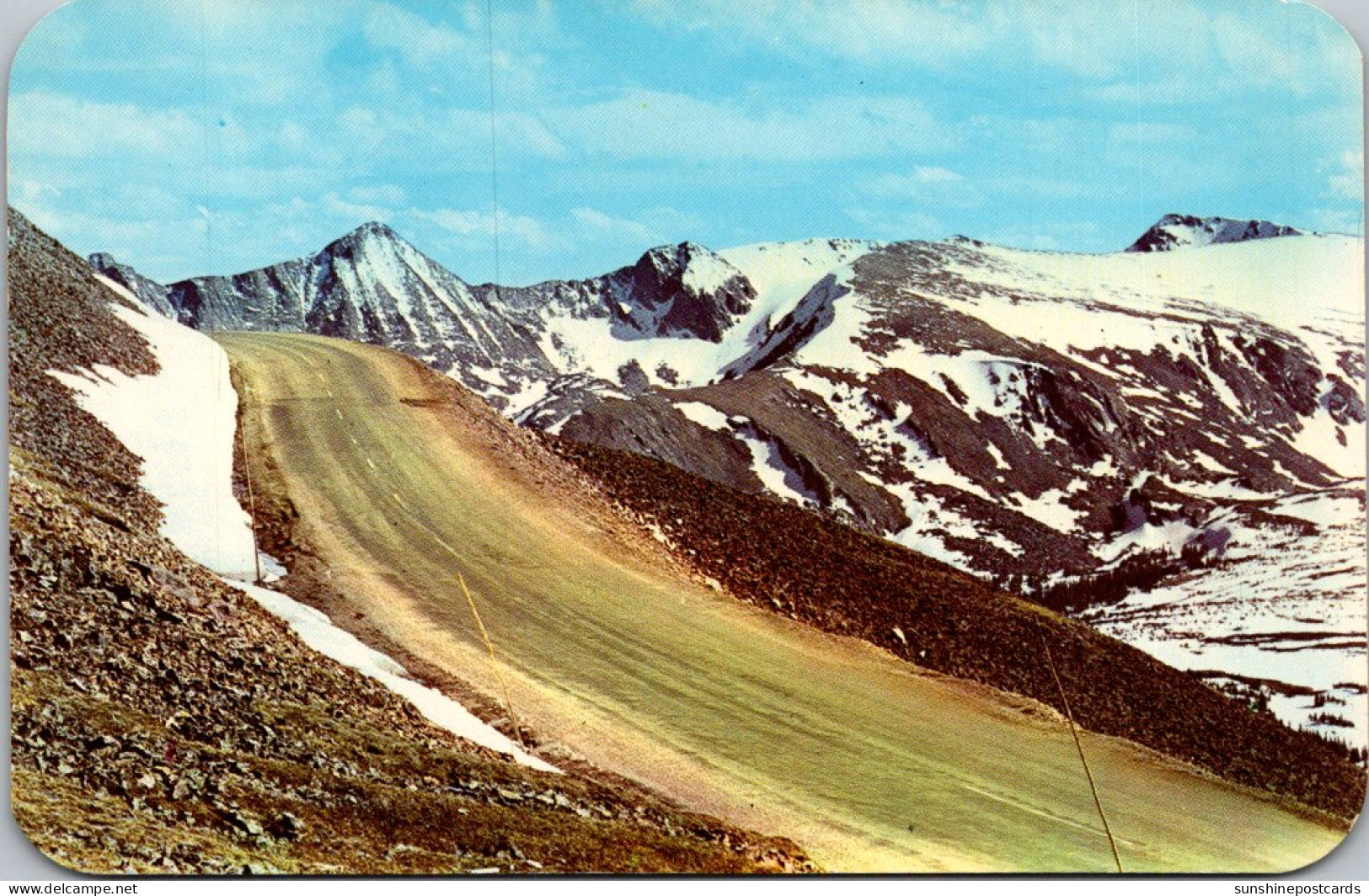 Colorado Rocky Mountains Vista Of Trail Ridge Road - Rocky Mountains