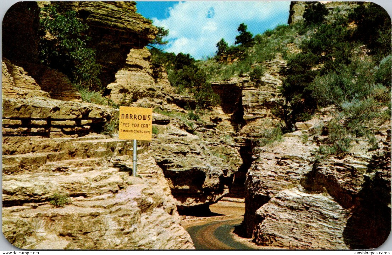 Colorado Manitou Springs The Narrows In Williams Canyon - Rocky Mountains