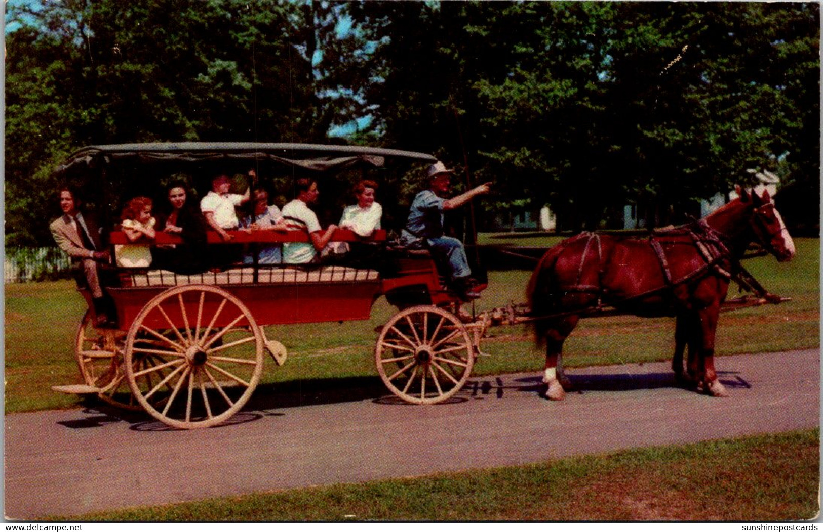Michigan Dearborn Greenfield Village The Village Carriage 1957 - Dearborn