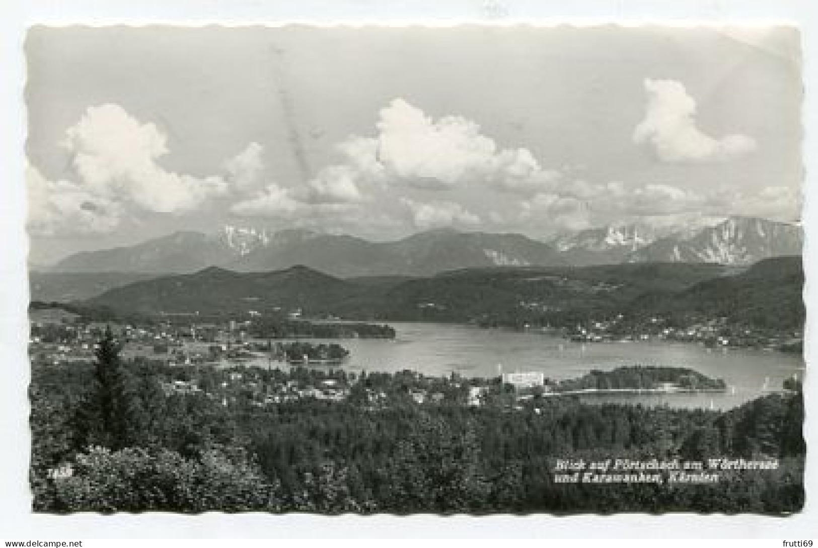 AK 122897 AUSTRIA - Blick Auf Pörtschach Am Wörthersee Und Karawanken - Pörtschach