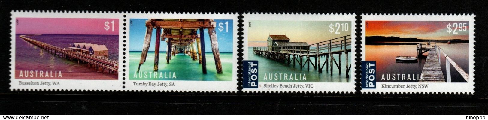 Australia ASC 3456-59  2017 Jetties,mint Never Hinged - Other & Unclassified