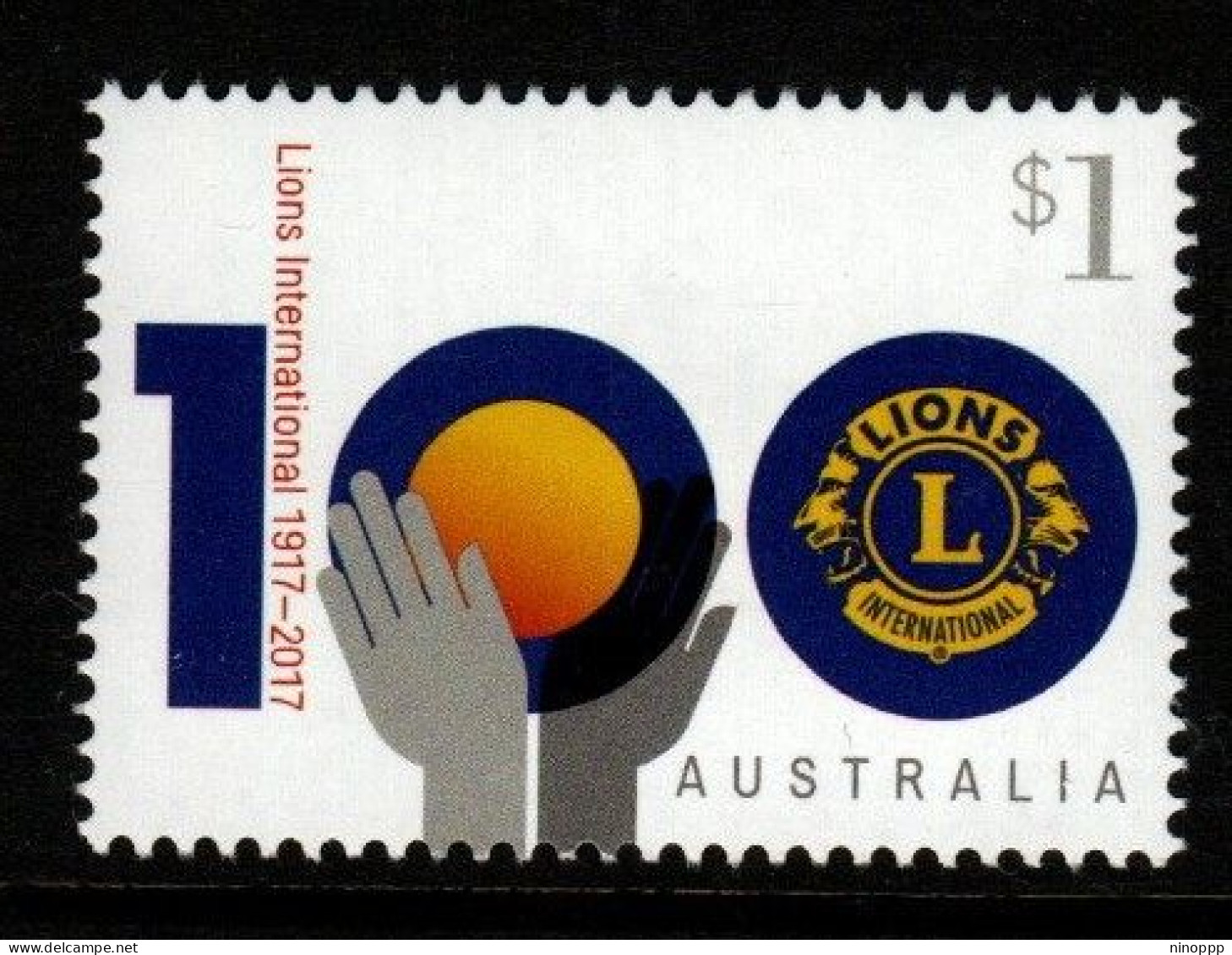 Australia ASC 3485 2017 Lions International,mint Never Hinged - Sonstige & Ohne Zuordnung