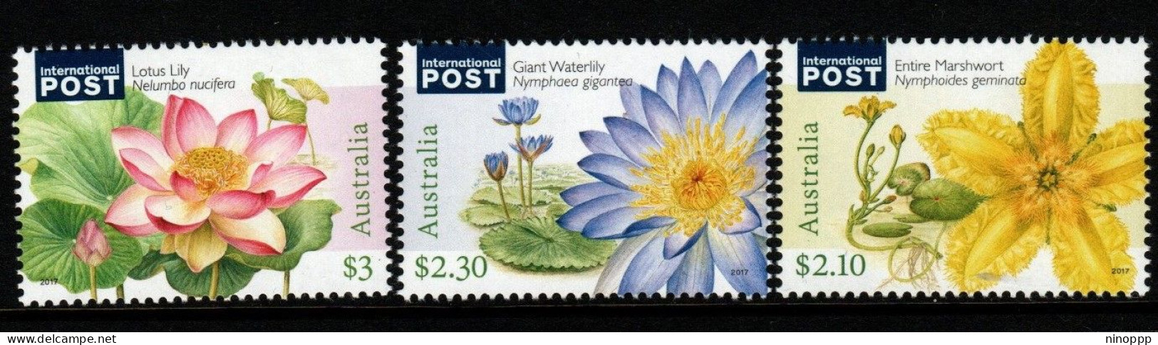 Australia ASC 3507-09 2017 Water Plants,mint Never Hinged - Sonstige & Ohne Zuordnung