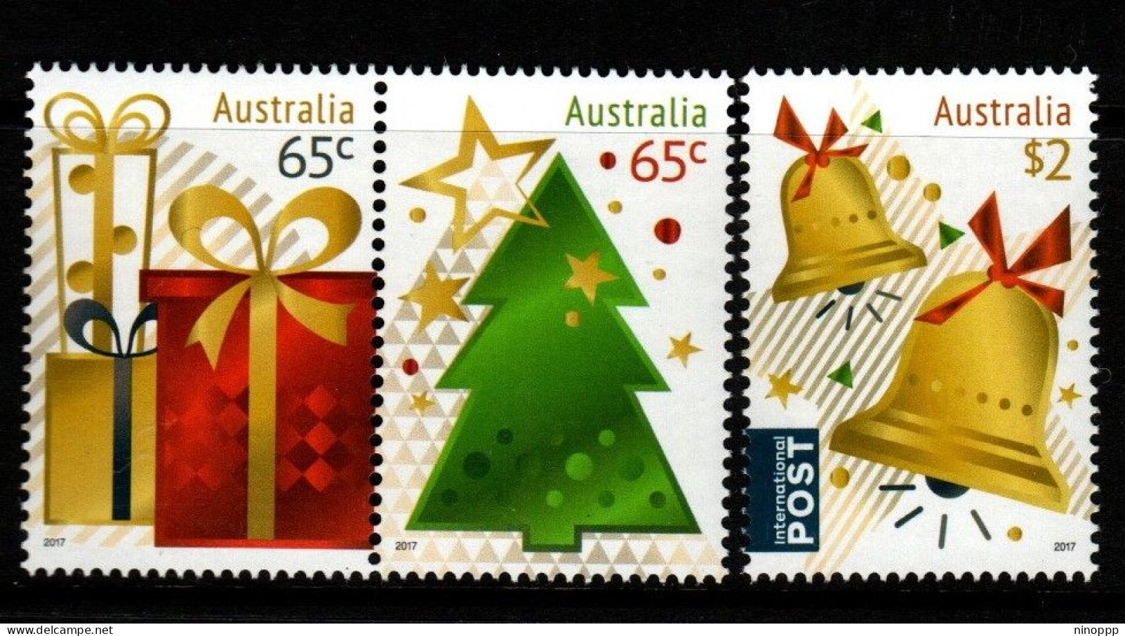 Australia ASC 3525-27 2017 Christmas,mint Never Hinged - Other & Unclassified