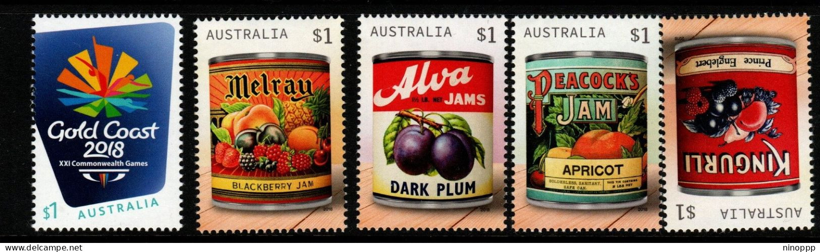 Australia ASC 3544-7  2018 Jam Labels,mint Never Hinged - Other & Unclassified