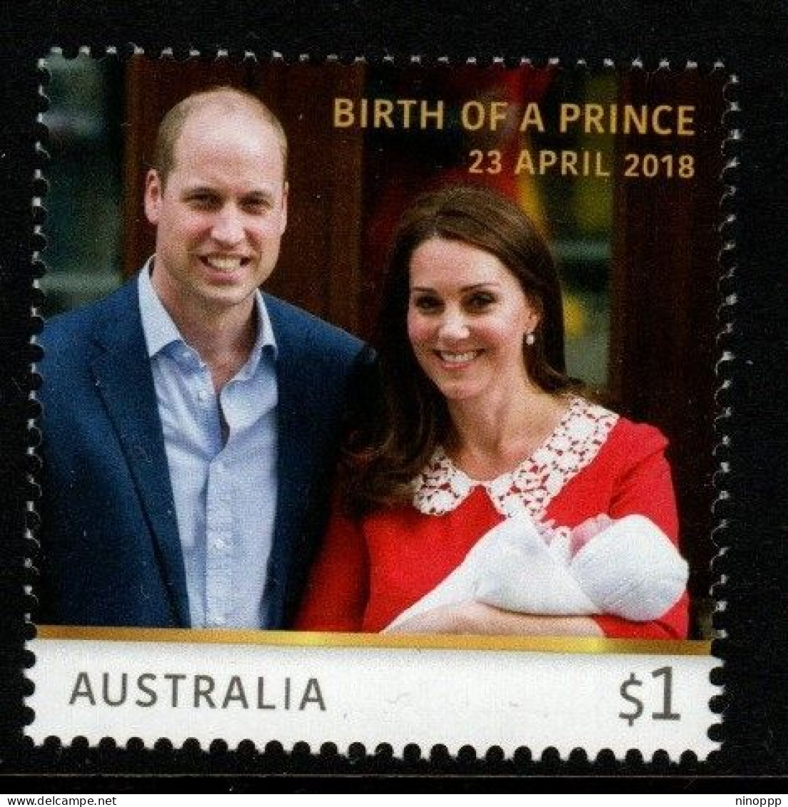 Australia ASC 3576  2018 Birth Of  Prince Louis,mint Never Hinged,$ 1.50 - Other & Unclassified