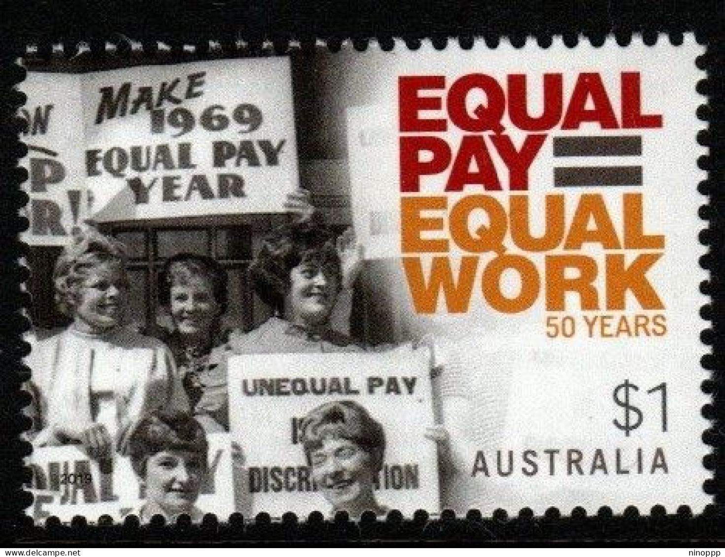 Australia ASC 3656  2019 Equal Pay,mint Never Hinged - Autres & Non Classés