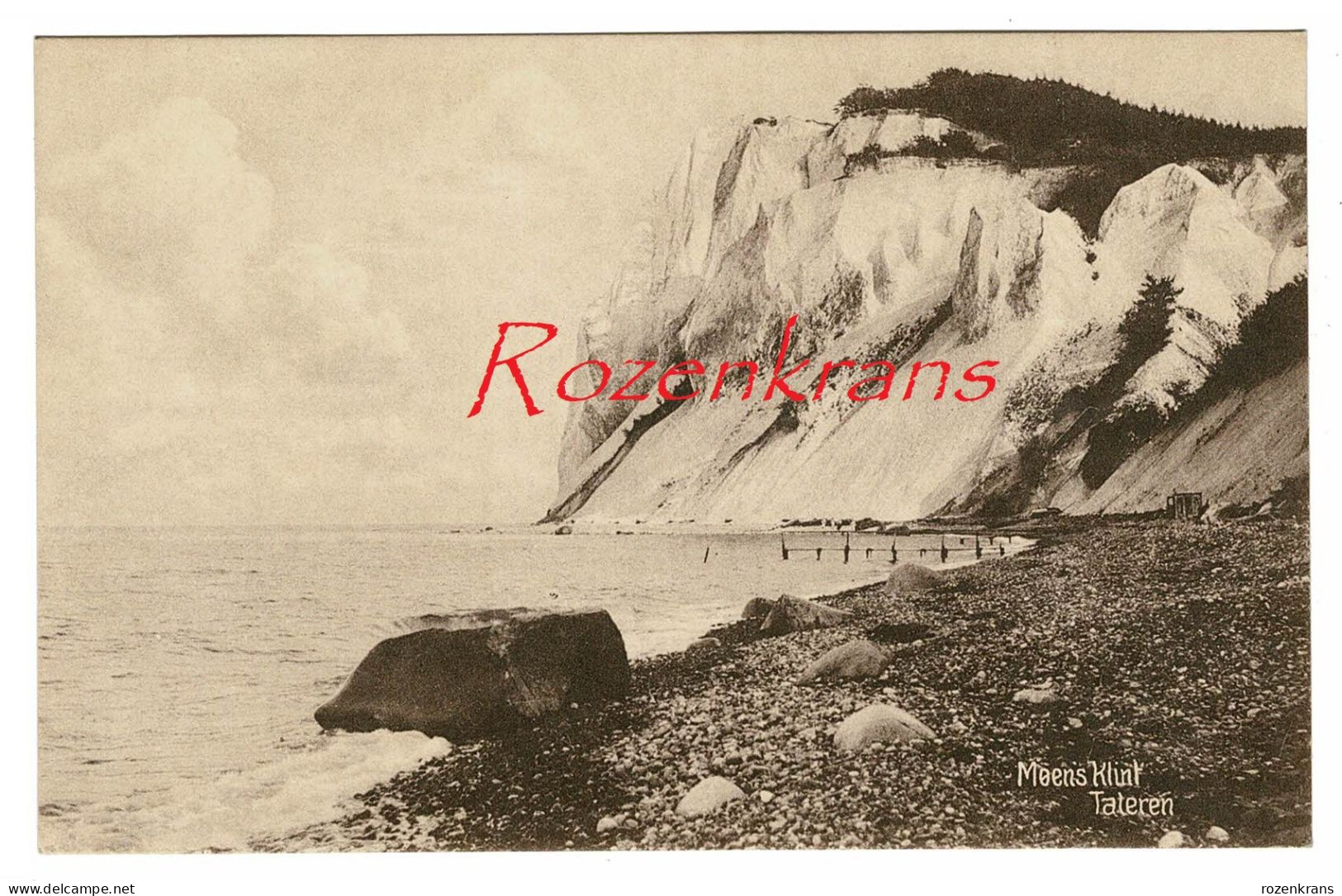 Denemarken Denmark Danmark Moens Klint Taleren CPA Old Postcard AK - Danemark