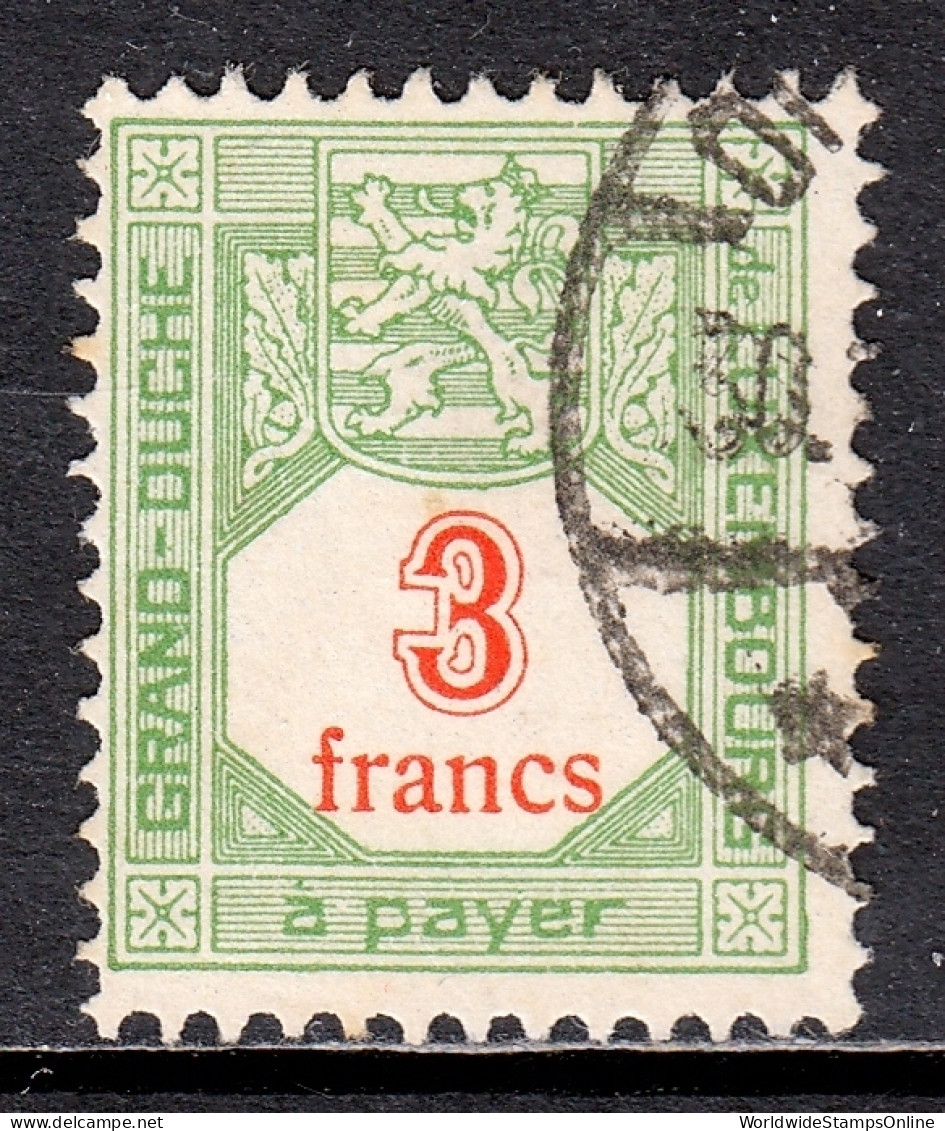 Luxembourg - Scott #J22 - Used - SCV $18 - Segnatasse