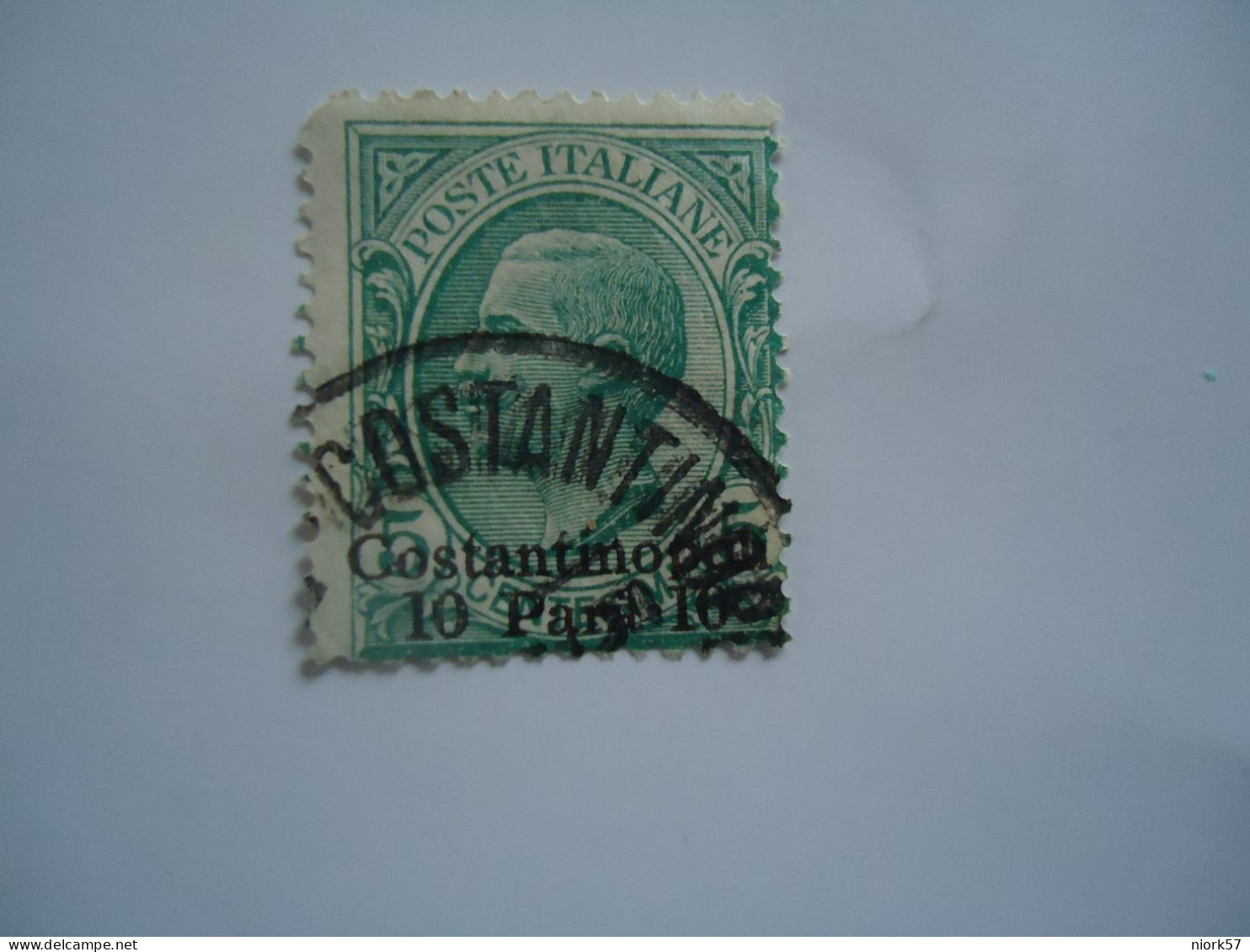 ITALY  LEVANT IN TURKEY  USED STAMPS   WITH POSTMARK CONSTANTINOPLE - Andere & Zonder Classificatie