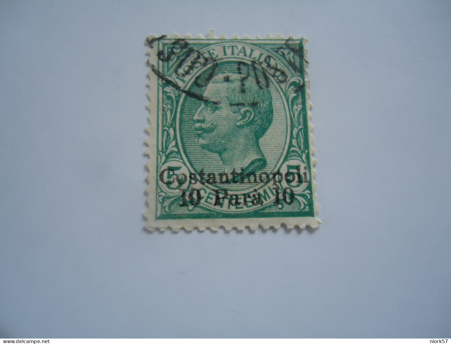 ITALY  LEVANT IN TURKEY  USED STAMPS   WITH POSTMARK CONSTANTINOPLE - Other & Unclassified