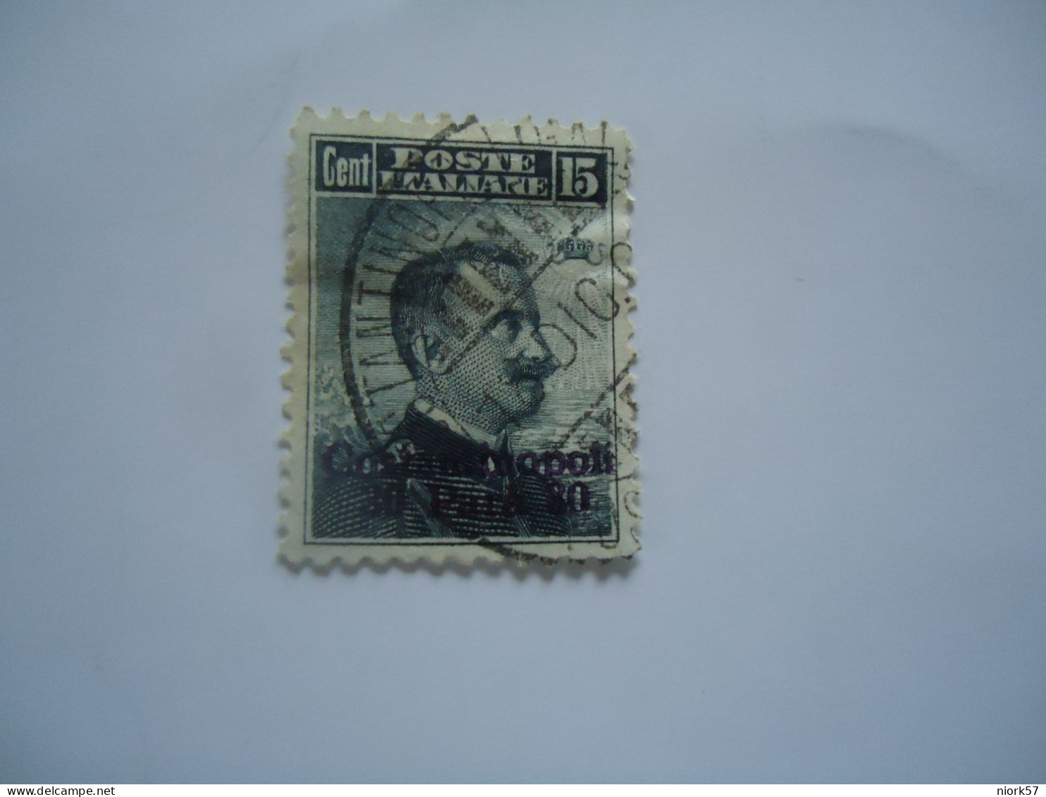 ITALY  LEVANT IN TURKEY  USED STAMPS   WITH POSTMARK CONSTANTINOPLE - Altri & Non Classificati