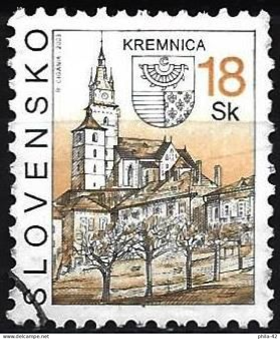Slovakia 2003 - Mi 448 - YT 388 ( Church Of Kreminica ) - Used Stamps