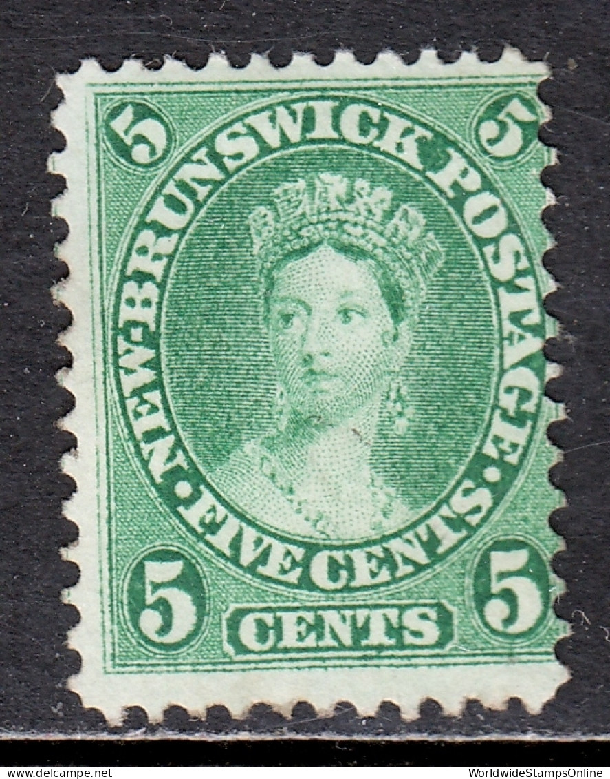 New Brunswick - Scott #8 - MNG - SCV $22 - Unused Stamps