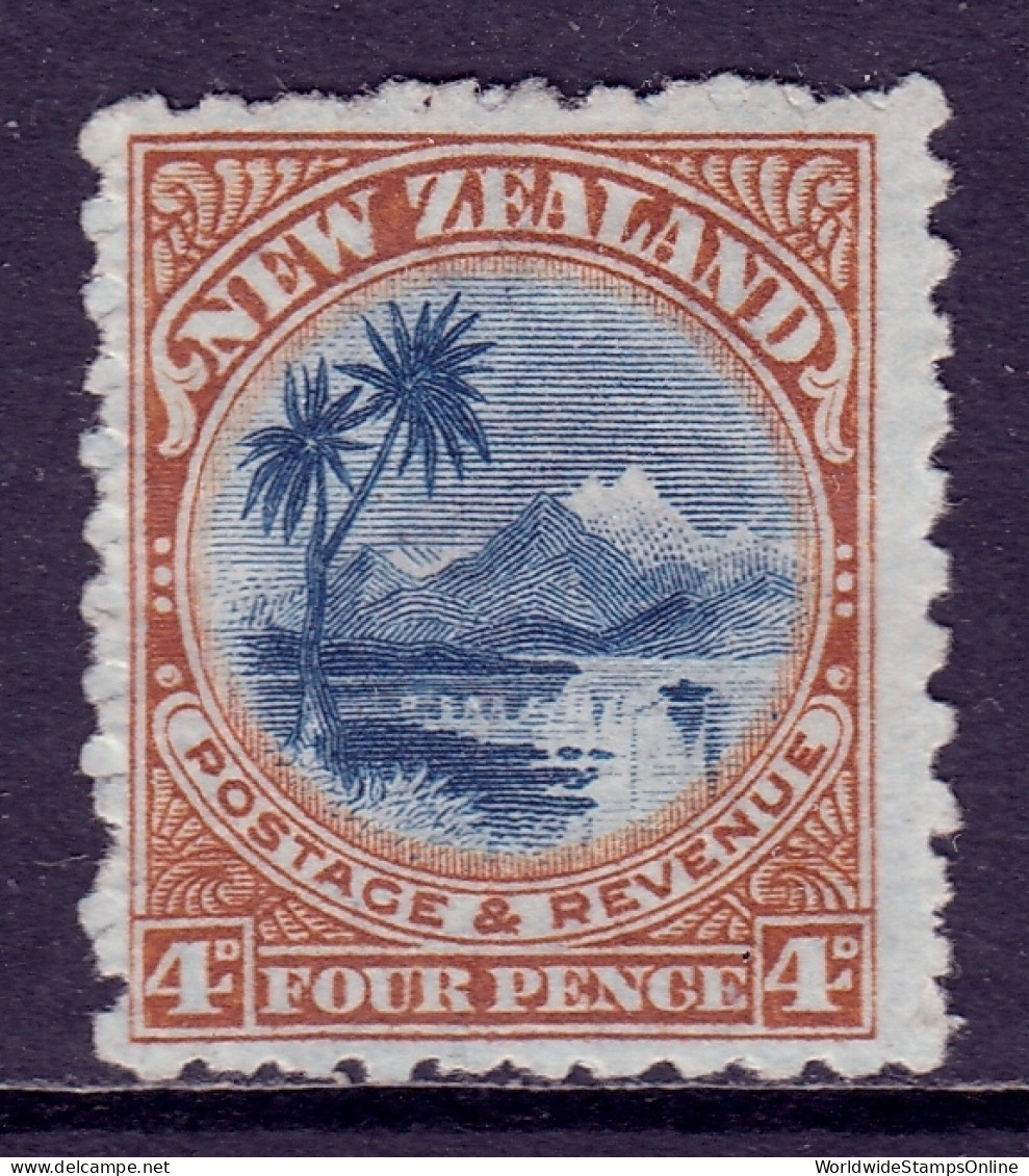 New Zealand - Scott #113 - MH - Pencil On Reverse - SCV $11 - Unused Stamps