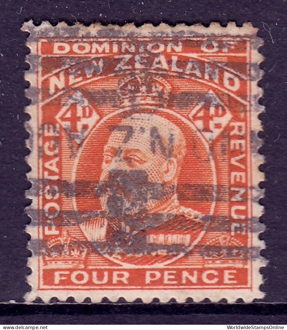 New Zealand - Scott #134 - Used - Some Toning - SCV $27 - Gebraucht