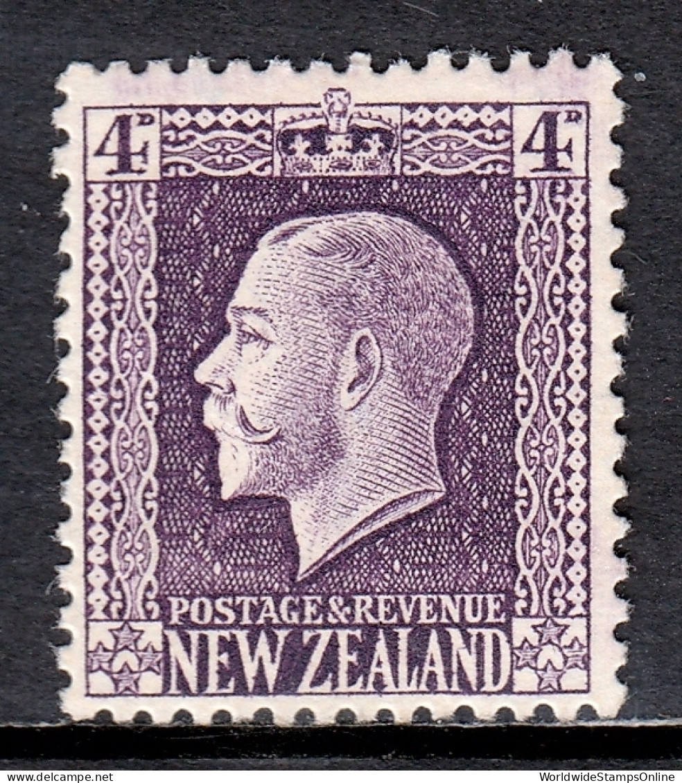 New Zealand - Scott #151 - MH - Hinge Bump - SCV $22 - Nuovi