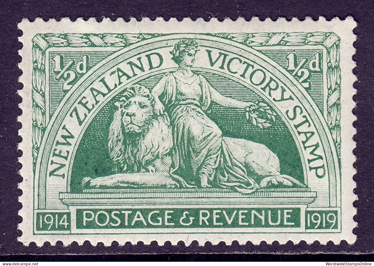 New Zealand - Scott #165 - MNH - SCV $3.25+ - Nuevos