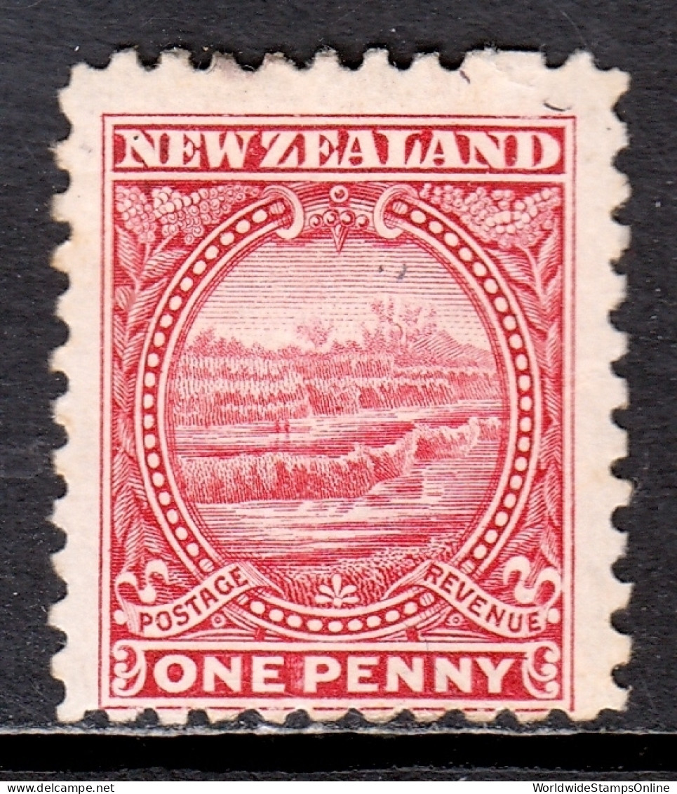 New Zealand - Scott #85 - MH - See Description - SCV $15 - Unused Stamps