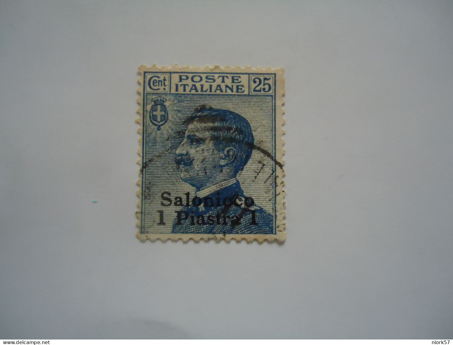 THESSALONIKI ITALY  LEVANT SALONICO USED STAMPS   WITH POSTMARK  ΘΕΣΣΑΛΟΝΙΚΗ - Salonicco