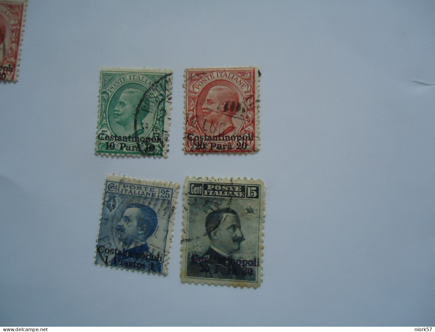 ITALY  LEVANT IN TURKEY  USED STAMPS    CONSTANTINOPLE   LOT 4 - Andere & Zonder Classificatie