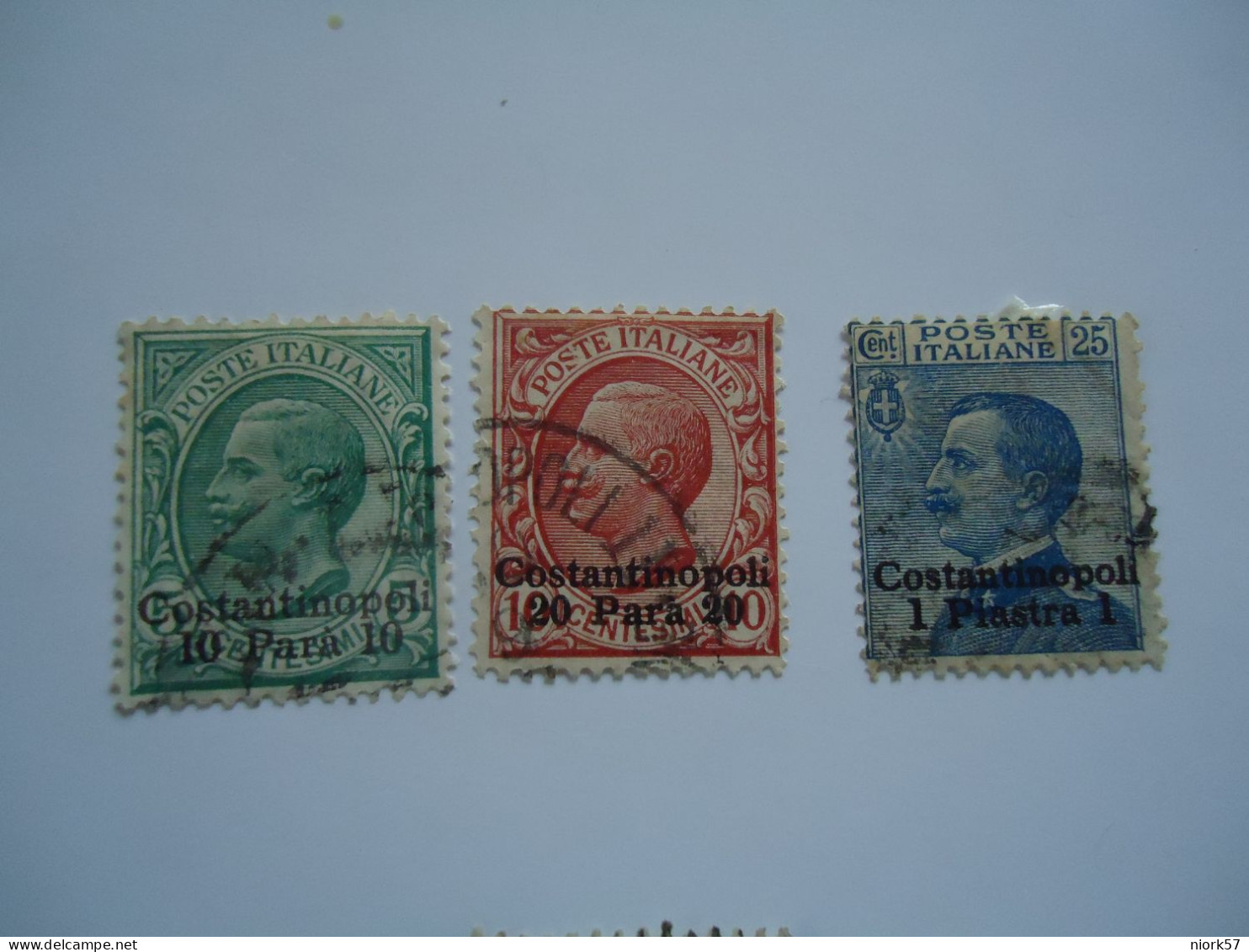 ITALY  LEVANT IN TURKEY  USED STAMPS    CONSTANTINOPLE   LOT 4 - Sonstige & Ohne Zuordnung