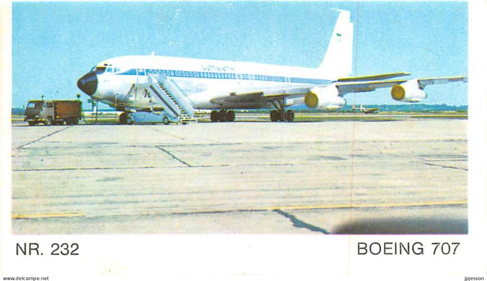 IMAGE - AVIATION - N°232 BOEING 707 - Vliegtuigen