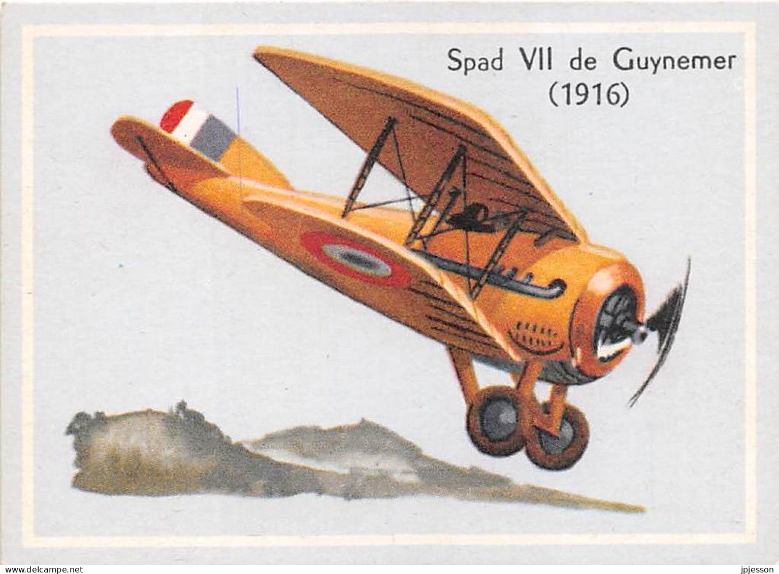 IMAGE - AVIATION - SPAD VII DE GUYNEMER (1916) - MILITARIA, GUERRE 14-18 - Vliegtuigen