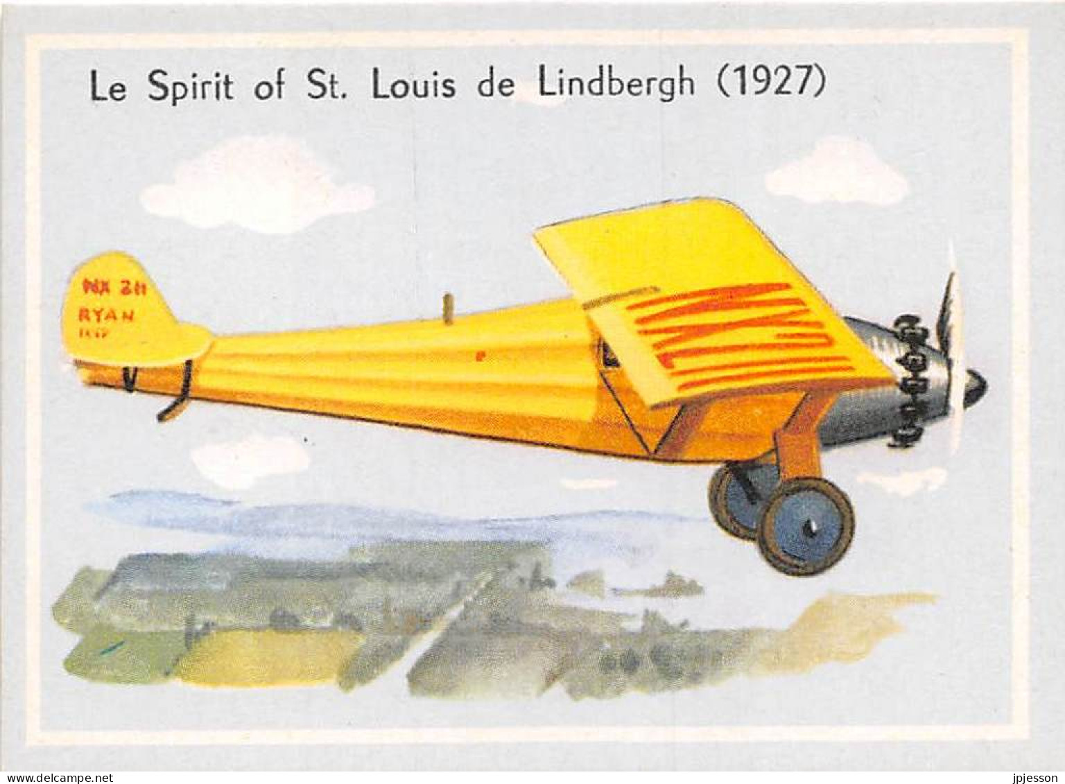 IMAGE - AVIATION - LE SPIRIT OF SAINT LOUIS DE LINDBERGH (1927) - Vliegtuigen