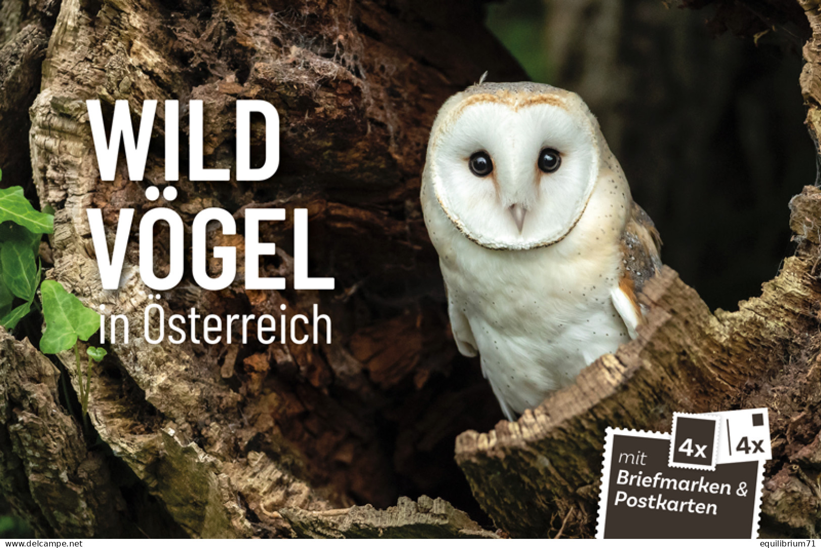 Autriche** - Carnet/Boekje + 4 CP/PK - Oiseaux Sauvages En Autriche/Wilde Vogels In Oostenrijk/Wildvögel In Österreich - Geese