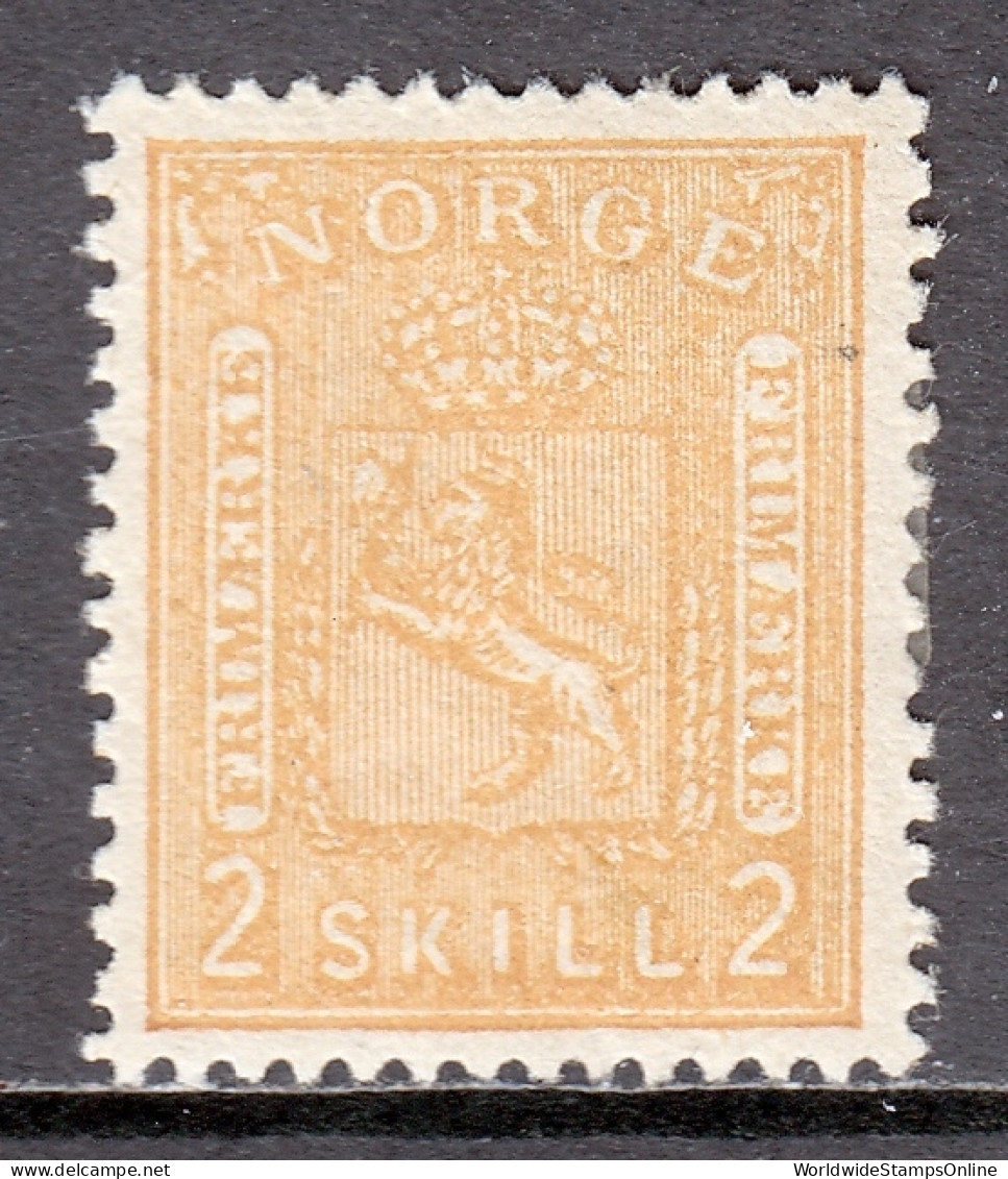 Norway - Scott #12 - MH - SCV $35.00 - Neufs