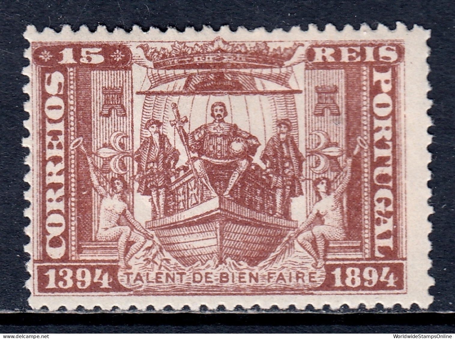 Portugal - Scott #99 - MH - Paper Adhesion On Reverse - SCV $11 - Nuevos