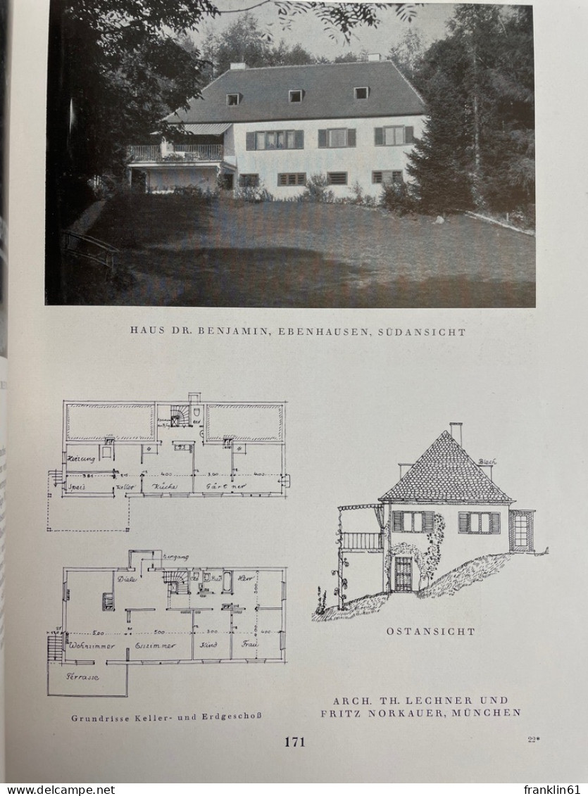Das Schöne Heim. Illustrierte Zeitschrift Für Angewandte Kunst. 1. Jahrgang. Der Dekorativen Kunst 33. Jahrgan - Architecture