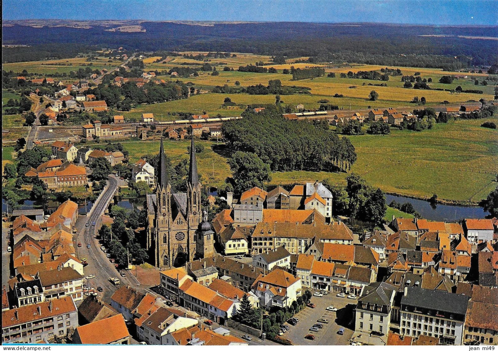 57 - SARRABLE - CPSM -  Vue Aérienne - Sarralbe