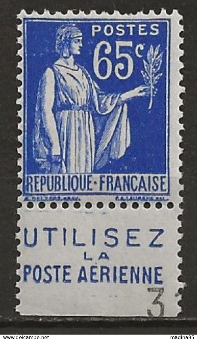 FRANCE: **, N° YT 365b, TB - 1932-39 Paix