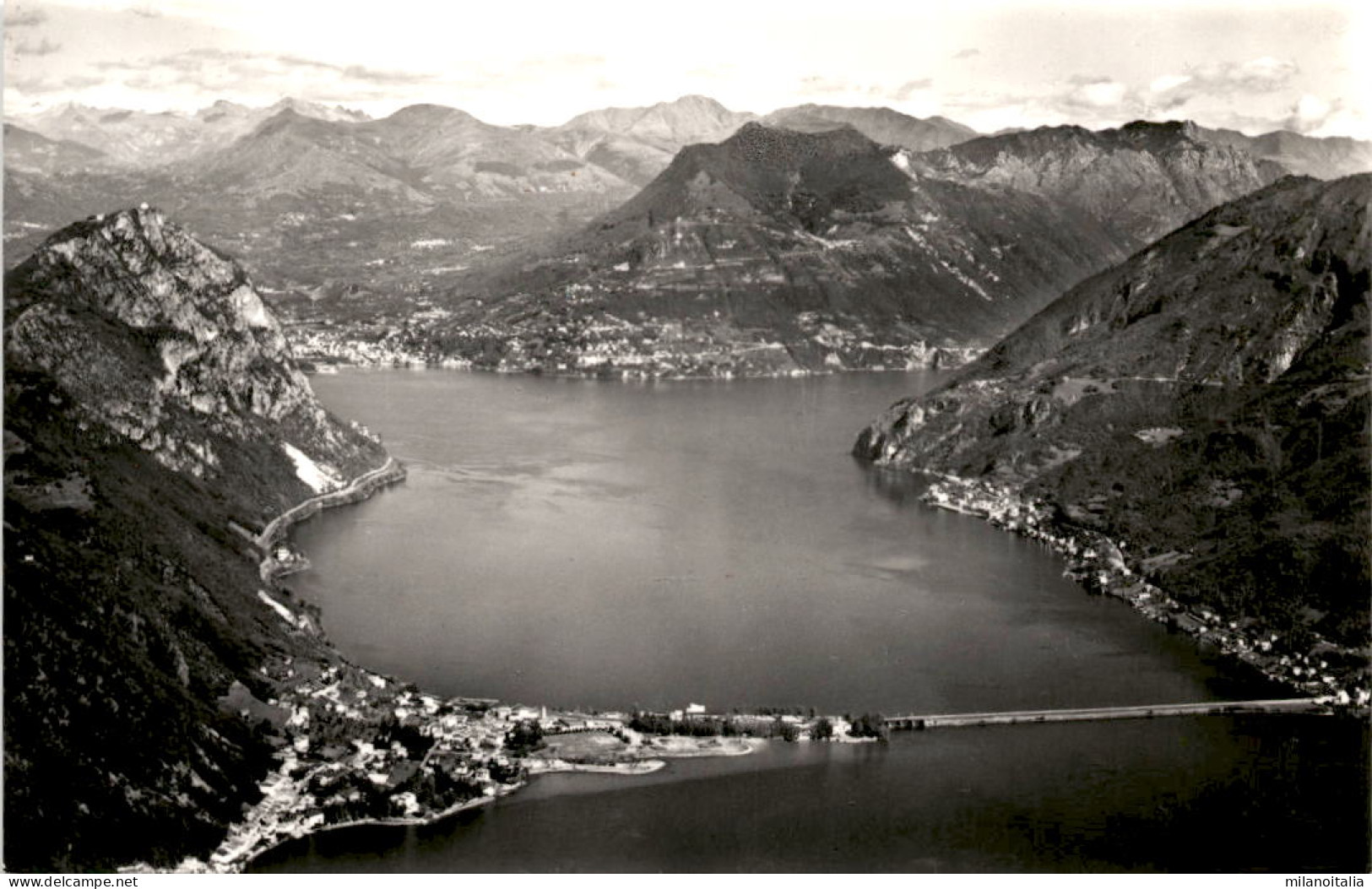 Lugano - Ponte Di Melide, Monte S. Salvatore E Monte Bre (A2-449) (b) - Melide