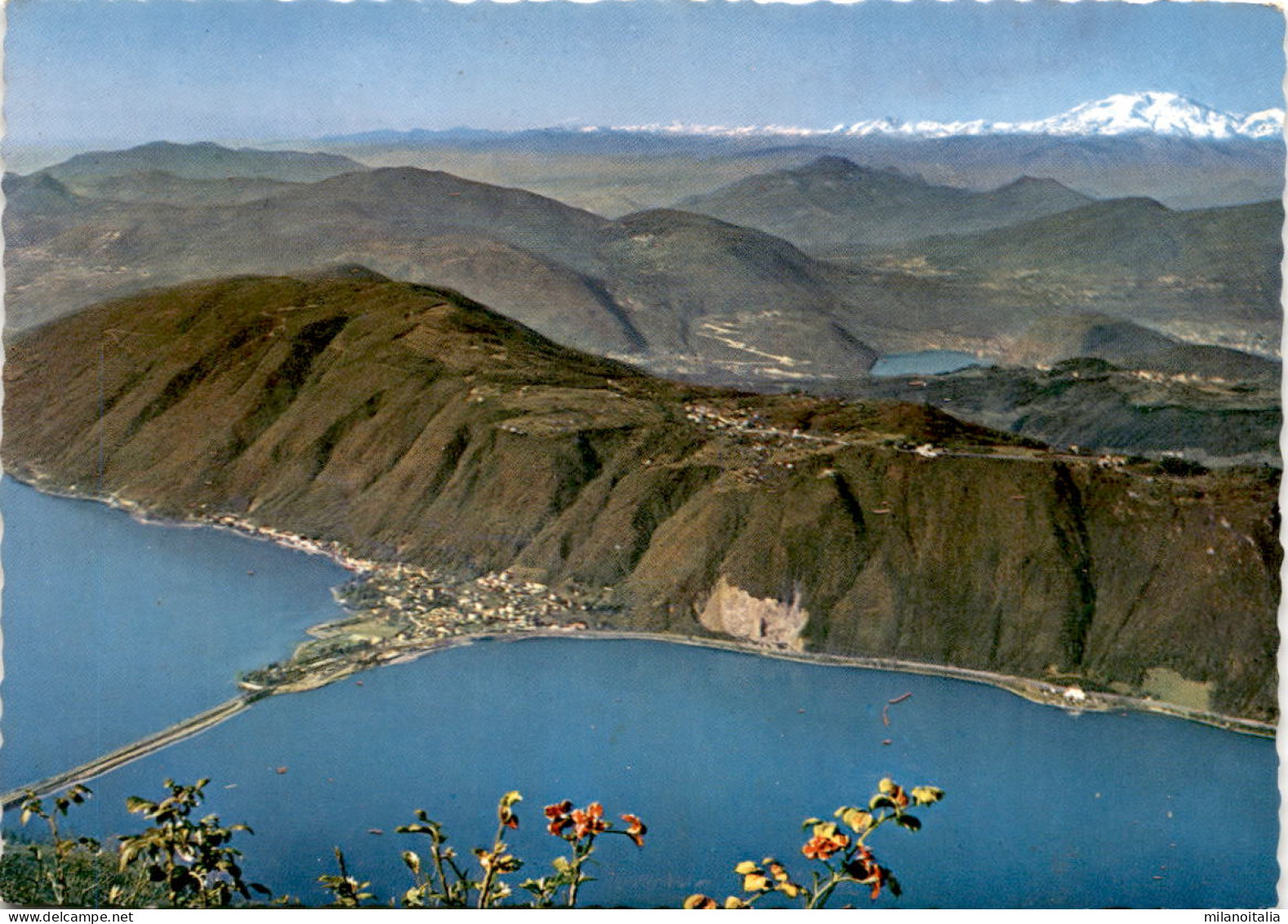 Vetta Shighignola - Vista Su Melide, Carona, Collina D'Oro E Monte Rosa (5805) - Carona 