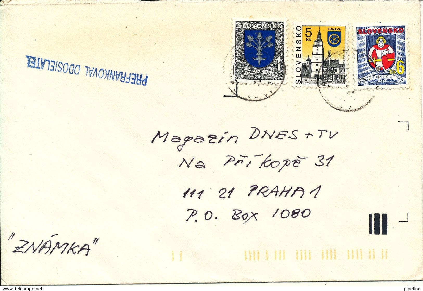 Slovakia Cover With Topic Stamps - Briefe U. Dokumente