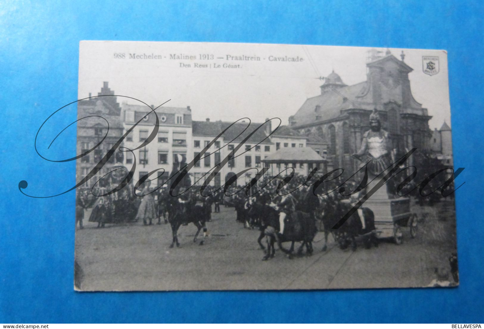 Mechelen Procession Praalstoet   De Reus Le Géant. Géants Reuzen - Mechelen