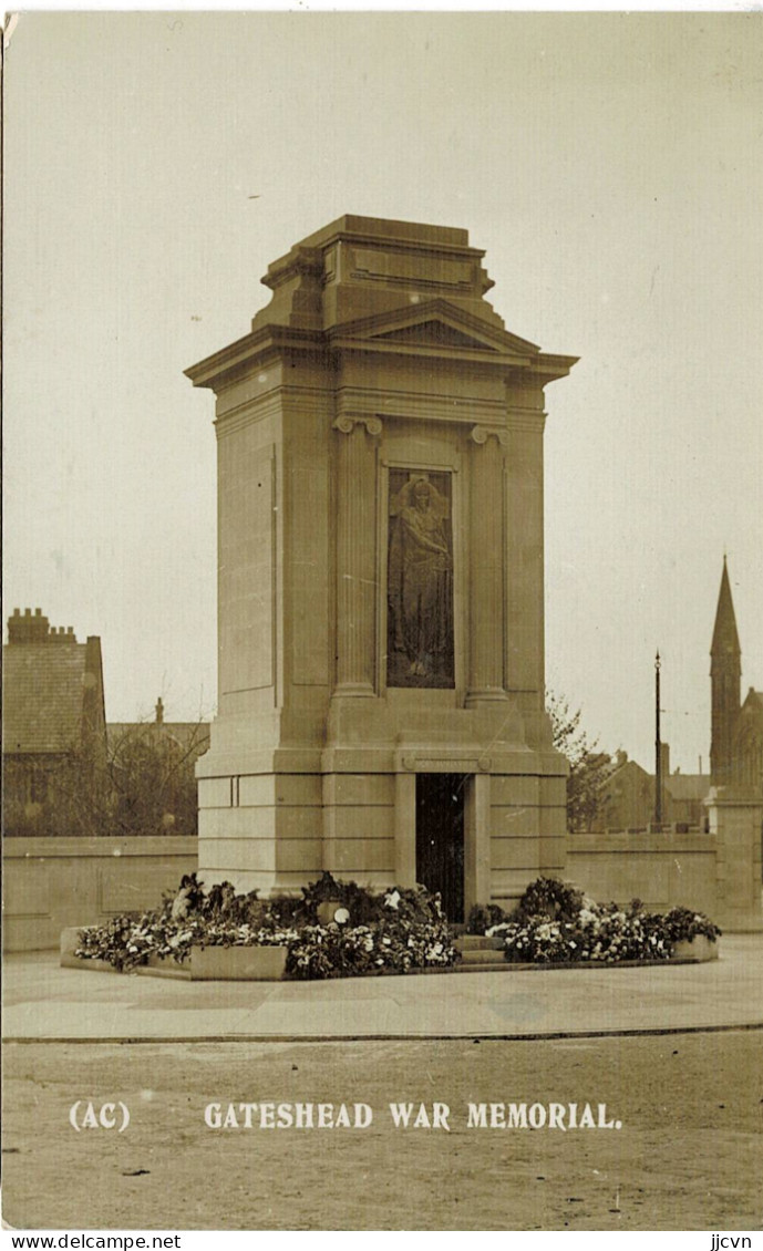 !! - Angleterre - Duhram - Carte Photo - Gateshead War Mémorial - Durham City