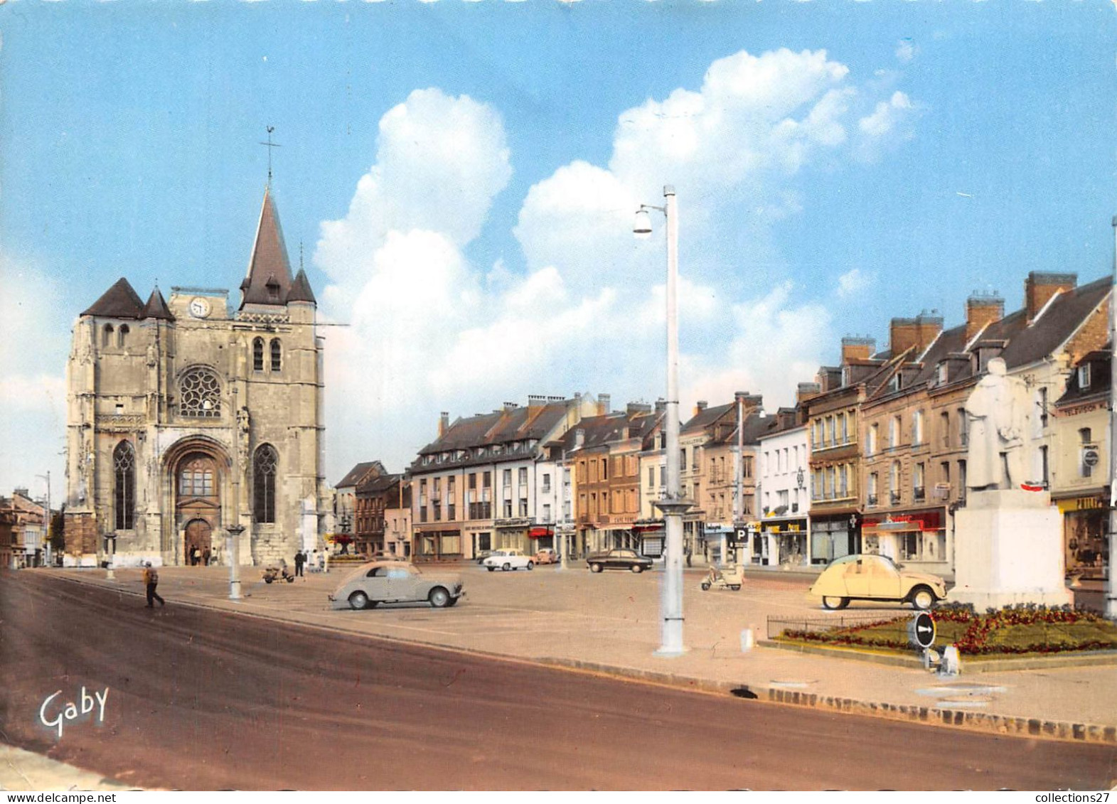 27-LE-NEUBOURG- PLACE DUPONT DE L'EURE - Le Neubourg