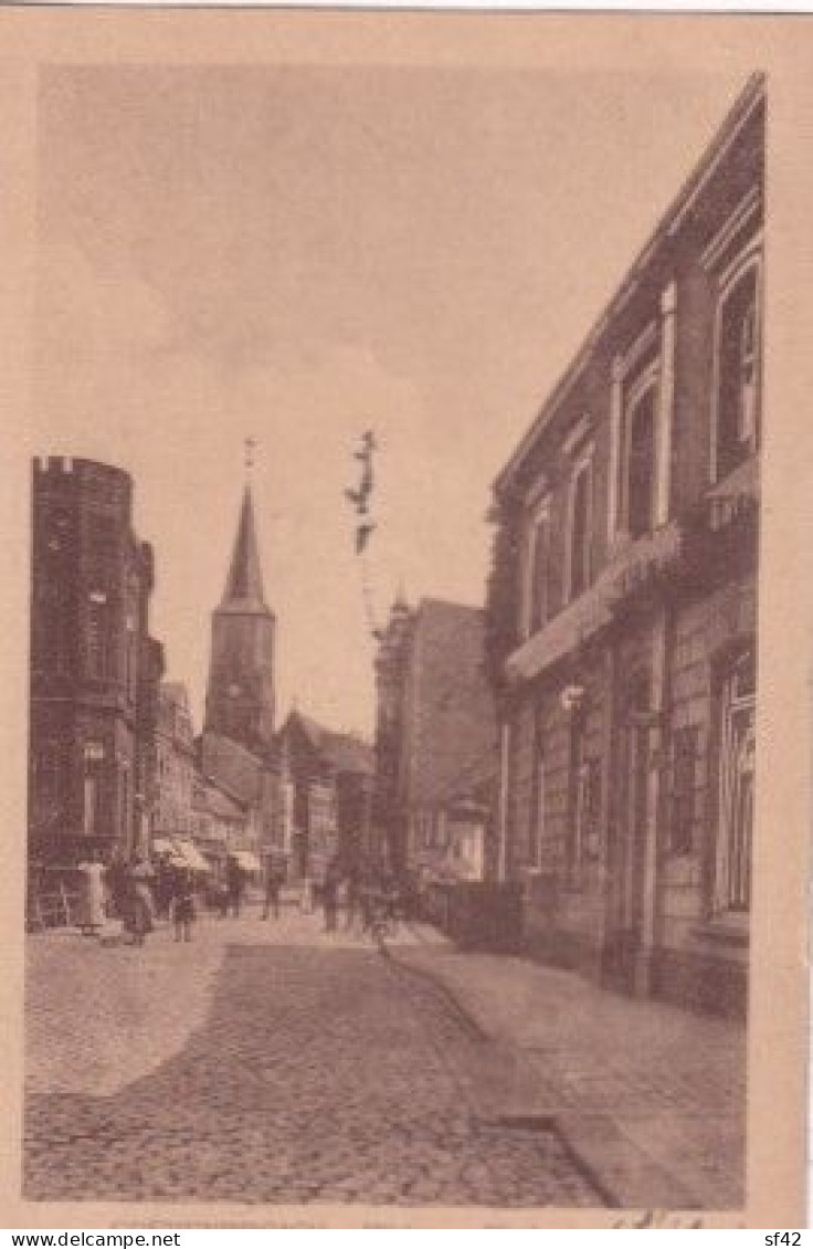 GREVENBROICH            BLICK ZUR KIRCHE - Grevenbroich