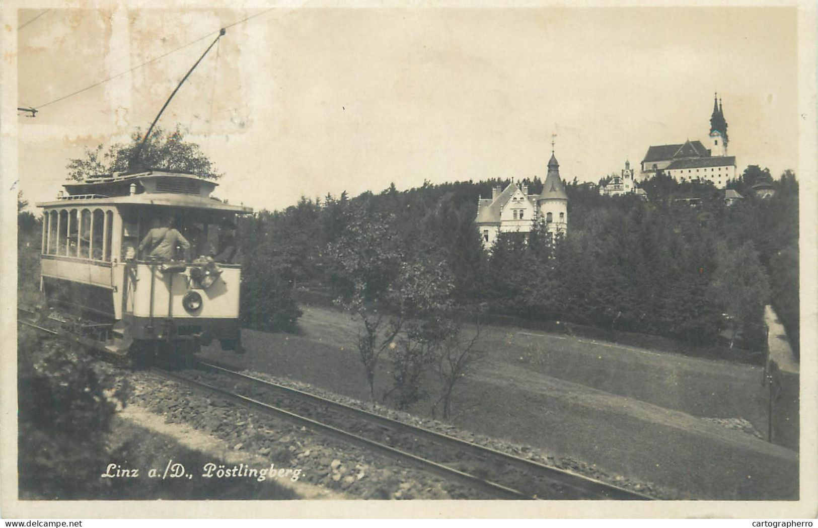 Austria Linz An Der Donau Postlingberg Train Railway - Linz Pöstlingberg